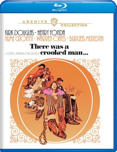 There Was a Crooked Man Blu-ray Movie | Classic Western Film | Perfect for Movie Nights & Western Genre Collectors