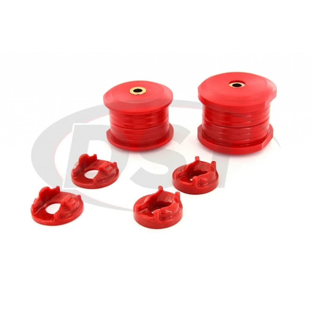 Pro-Thane Performance Motor Mount Kit for Eagle Talon 1995-1998 | 13-1901 | Red Polyurethane Bushings | Improves Handling & Reduces Vibration for Street & Track Racing