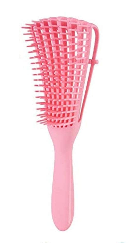 **Scheibe Detangling Paddle Hair Brush for Women & Men - Smoothing Brush for Curly, Wavy, and Straight Hair - Pink Hair Styling Brush for Easy Detangling & Shine (1 Piece) - Perfect for Home, Travel & Salon Use**