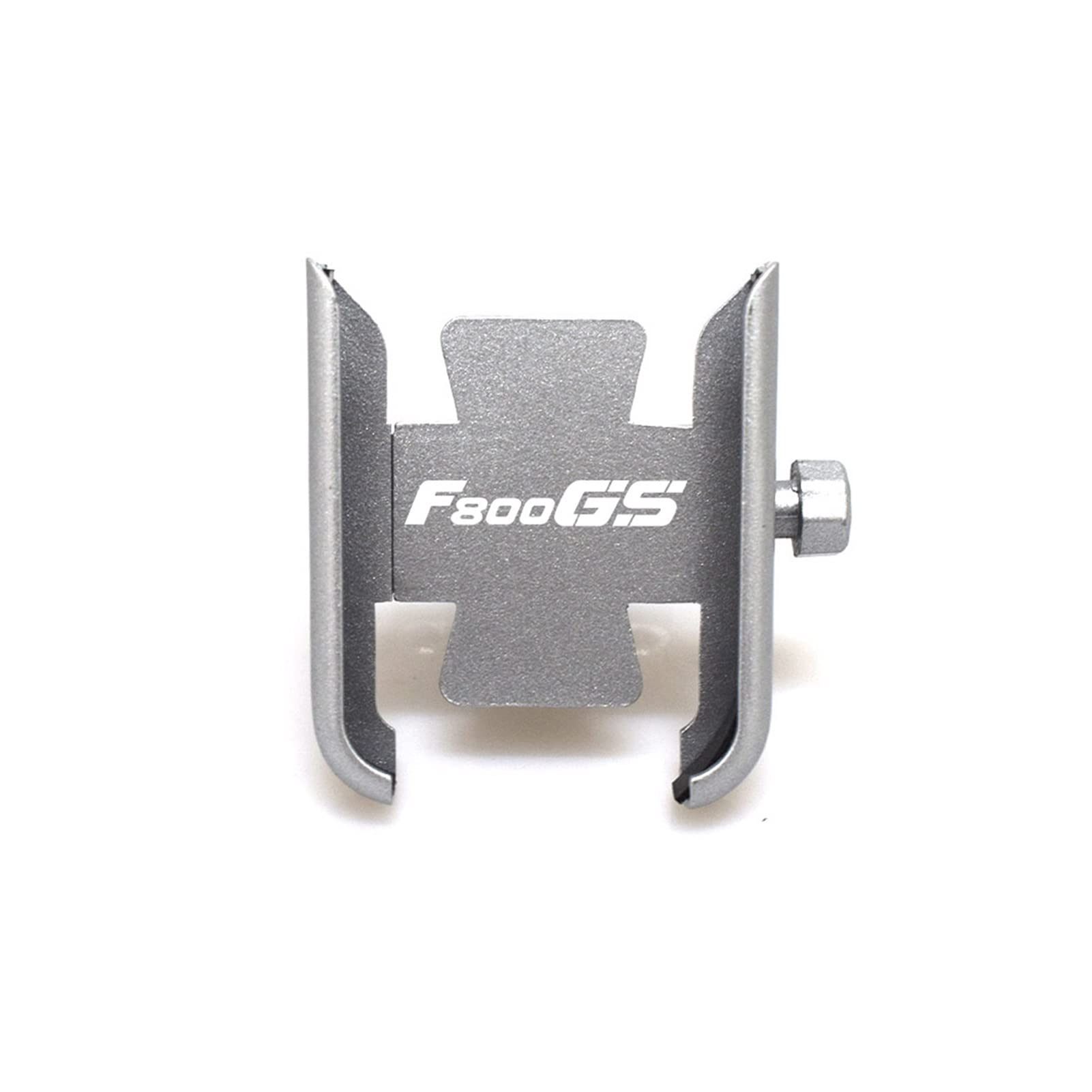 Black Motorcycle Phone Mount for BMW F800GS - Universal Handlebar GPS Phone Holder Bracket for Safe Riding & Navigation Accessories - Perfect for Adventure Biking & Road Trips