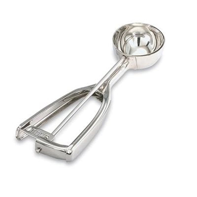 Vollrath 4 Oz Stainless Steel Squeeze Disher #8 - Perfect for Portion Control, Baking, and Food Service