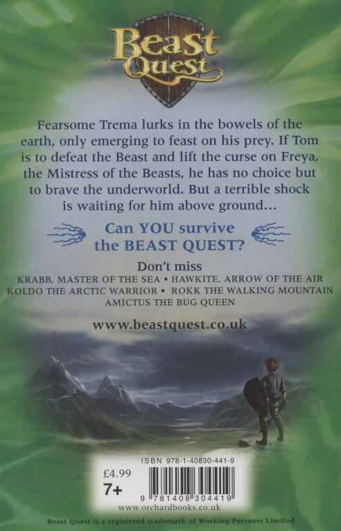 Beast Quest: Trema The Earth Lord - Action-Packed Fantasy Adventure Book for Kids | Perfect for Bedtime Reading & Young Readers
