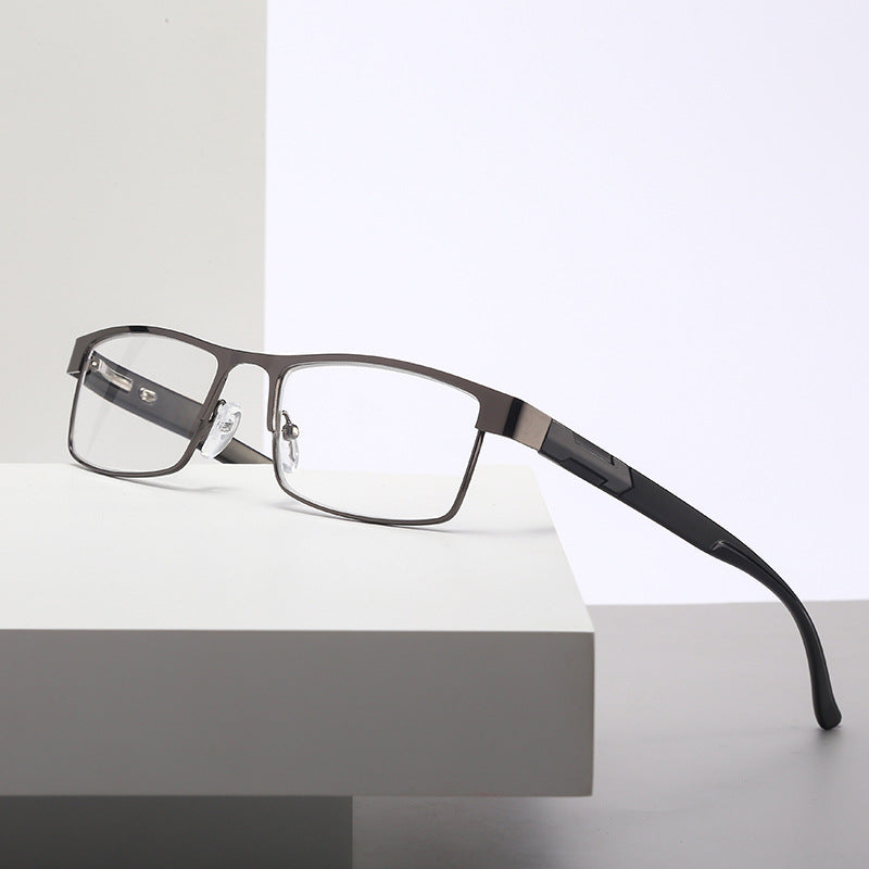 Men's Stylish HD Reading Glasses with Anti Blue Light Protection - Perfect for Computer Work, Gaming & Reading