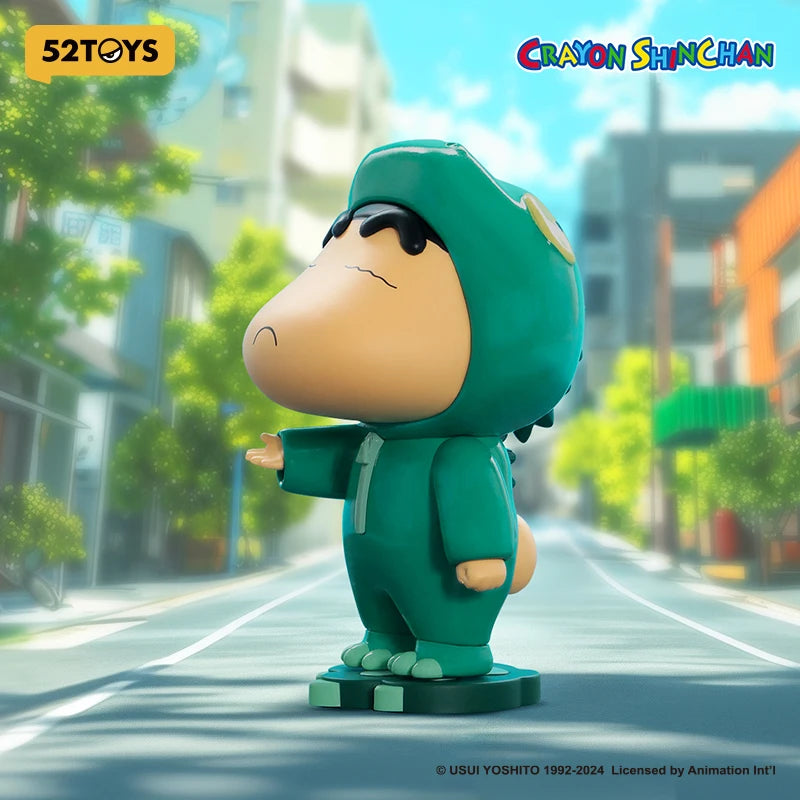 Crayon Shin-chan Animal Cha Cha Cha Series Blind Box Toy Collectibles - Cute Anime Figure Surprise Gift for Kids & Fans - Perfect for Birthday Party Favors, Home Decor, and Collecting Fun