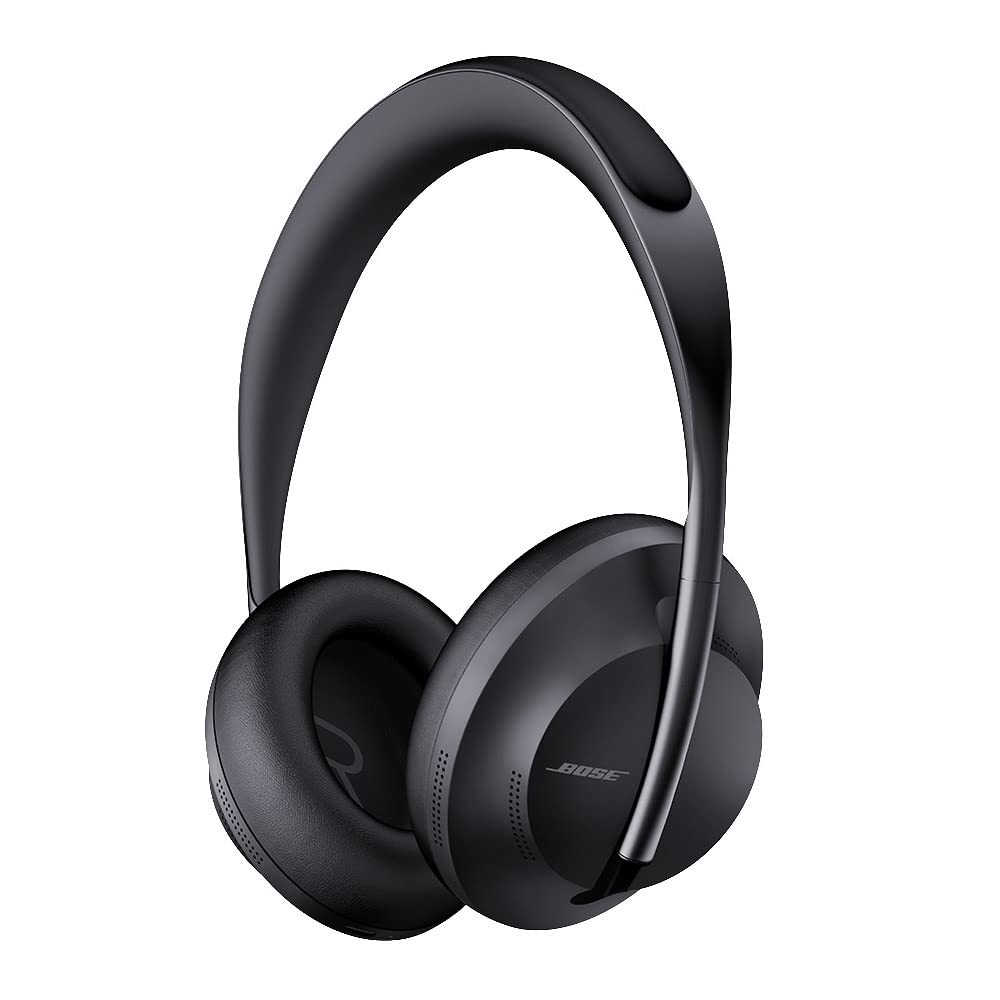 Bose 700 Wireless Bluetooth Noise Cancelling Headphones - Triple Black (Renewed) | Premium Sound for Travel, Work & Music Lovers