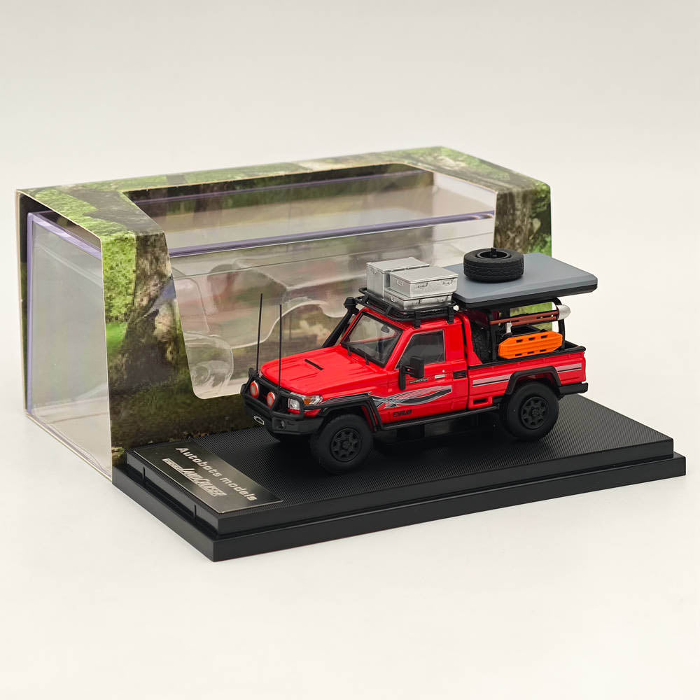 1/64 Toyota Land Cruiser LC79 Australian Style Modified Diecast Model Car - Collectible Miniature Toy for Hobbyists & Gifts (Perfect for Display, Car Enthusiasts Collections & Birthday Presents)