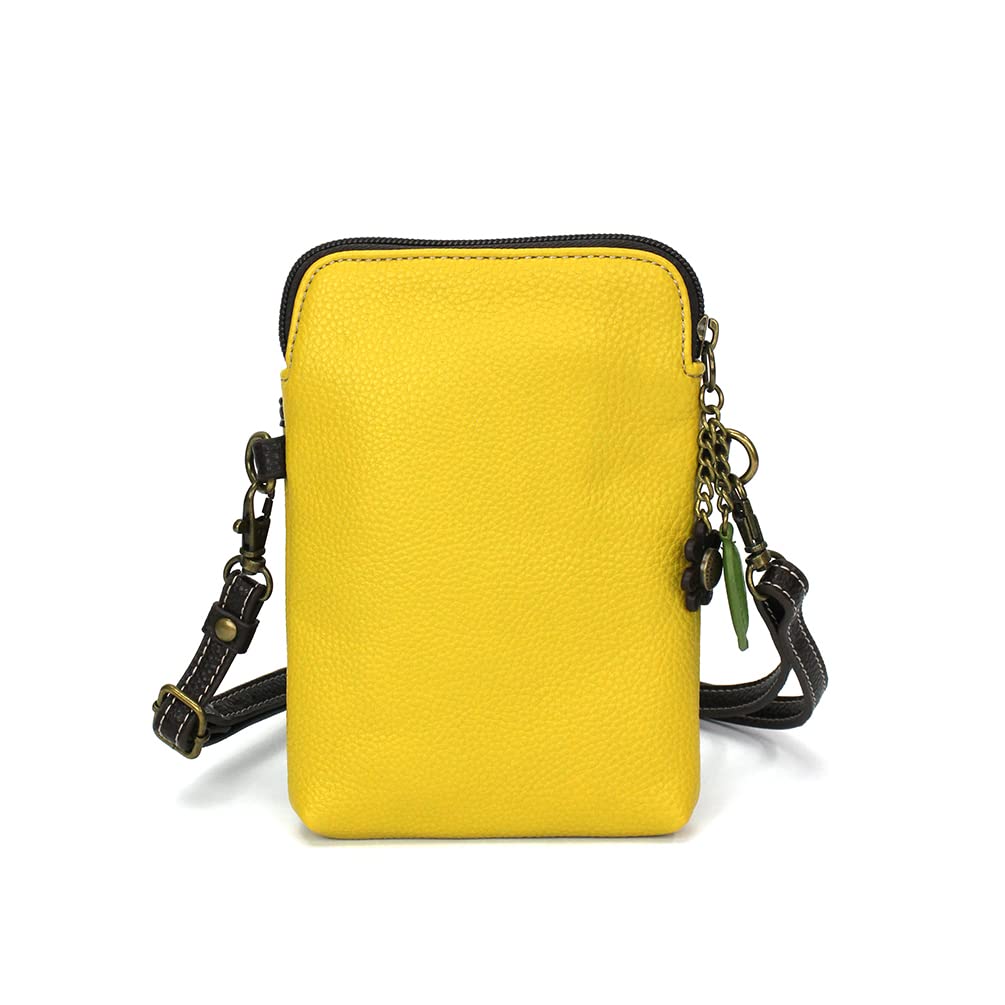 CHALA Women's Crossbody Phone Purse - PU Leather & Canvas Adjustable Strap Handbag for iPhone, Wallet & Essentials | Perfect for Travel, Shopping & Daily Use