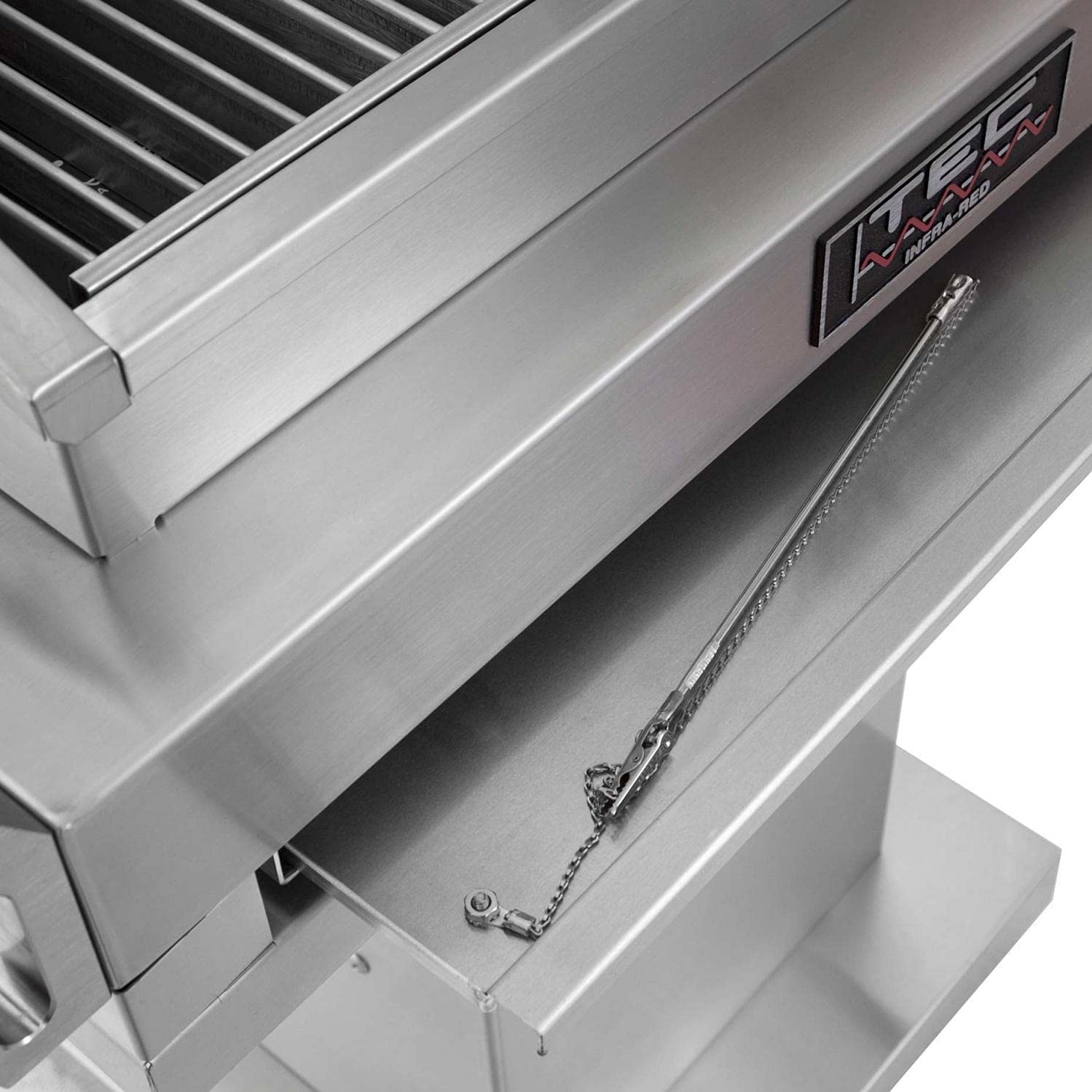 TEC G-Sport FR Natural Gas Grill with Stainless Steel Pedestal - Outdoor BBQ Grill for Patio, Backyard, and Camping Cooking