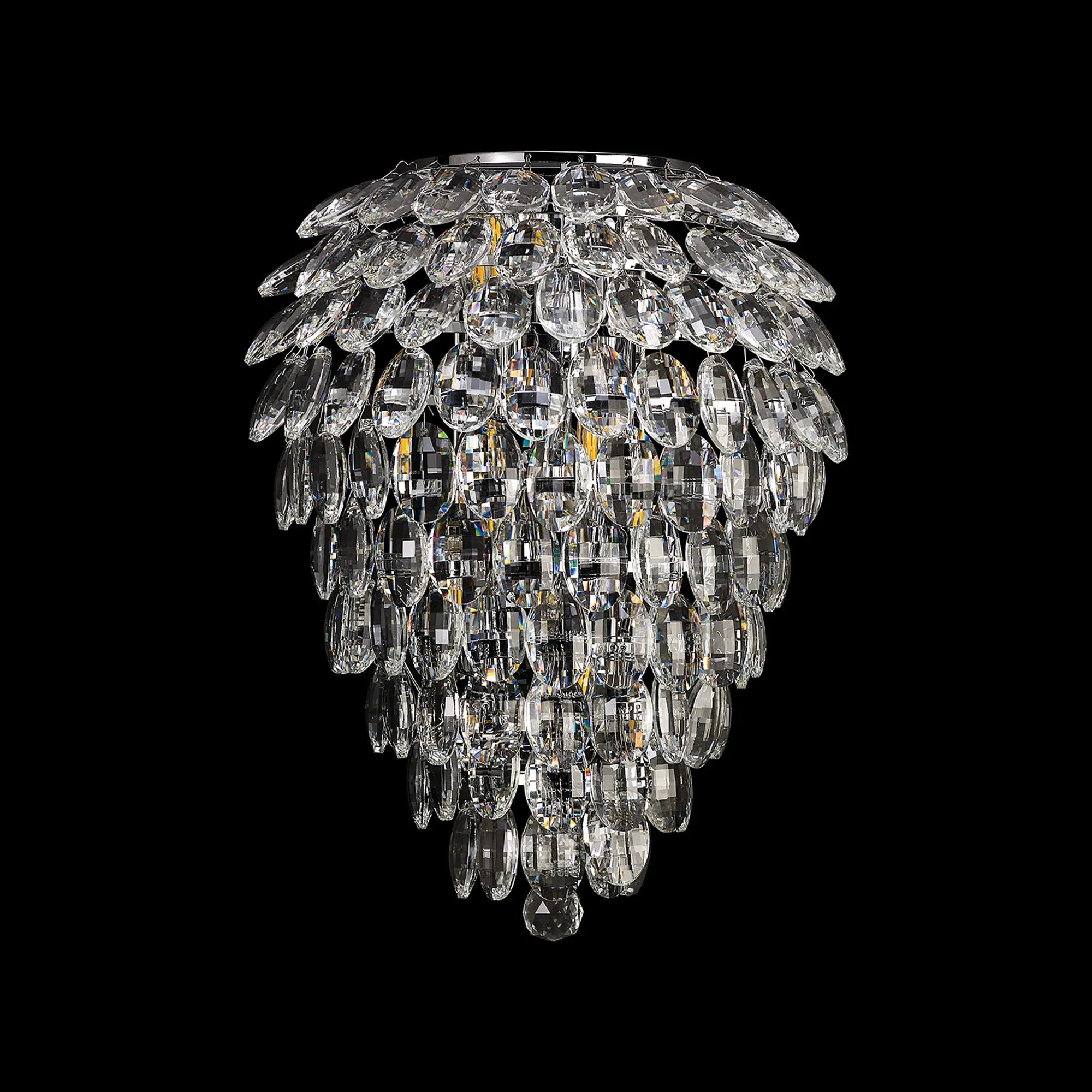 Consten IP Tall Wall Lamp - 6 Light G9 Base, IP44 Waterproof, Modern Sconce for Living Room, Bedroom, or Hallway Lighting