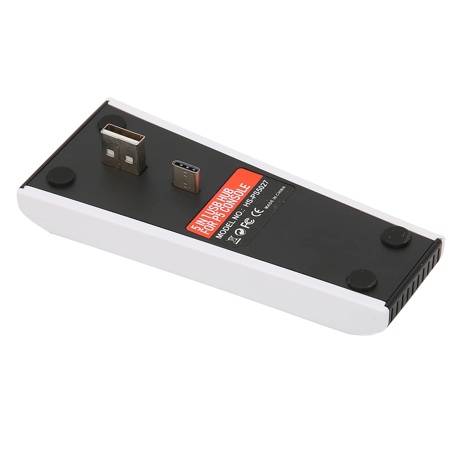 5-in-1 USB Hub with 4 Ports & Type-C for PS5 Gaming Setup