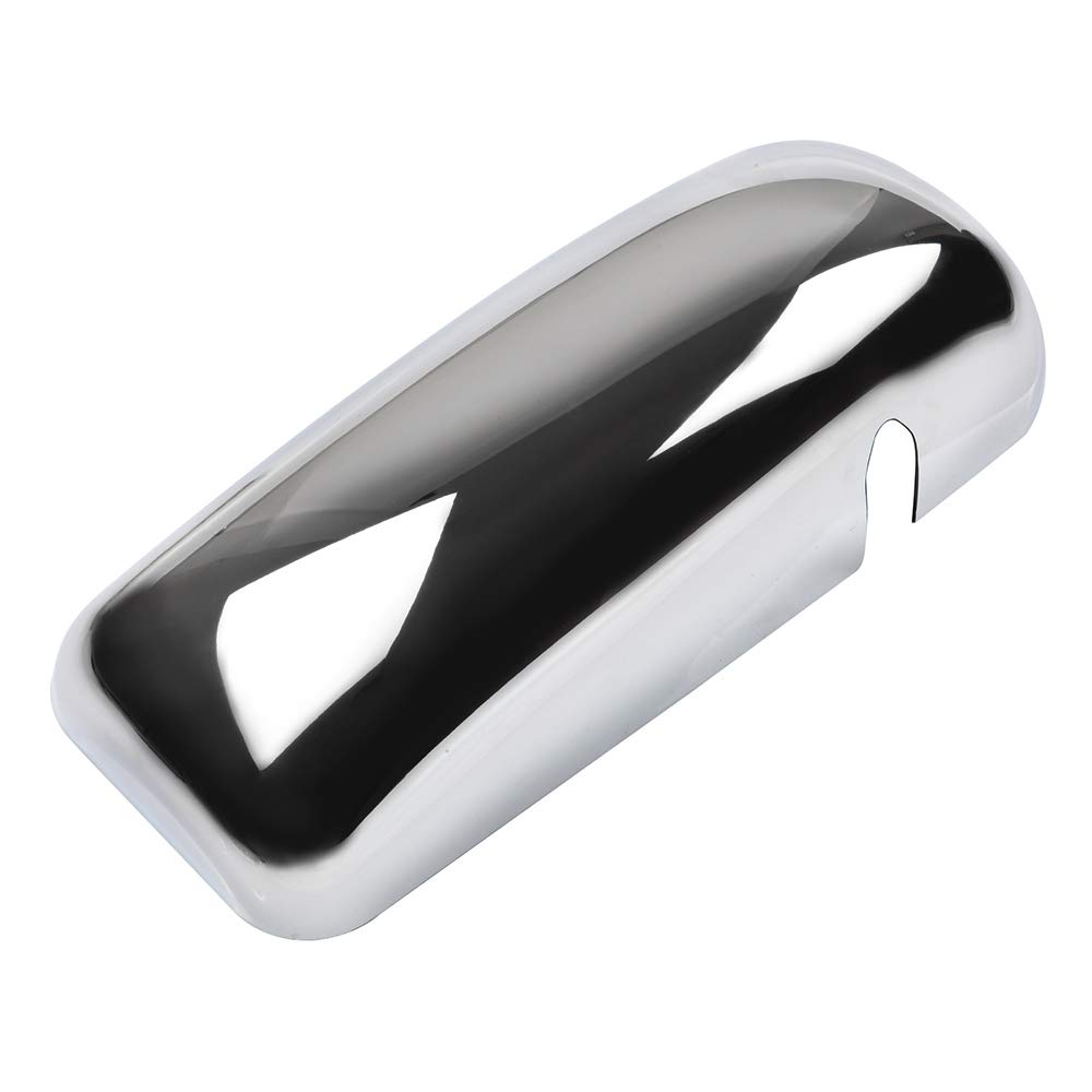 Kenworth T660 T600 T370 T270 T800 Truck Hood Mirror - Left Side (LH) Replacement with Chrome Housing & Mirror Cap - Compatible with 2008-2016 Models | Perfect for Highway Safety & Blind Spot Visibility