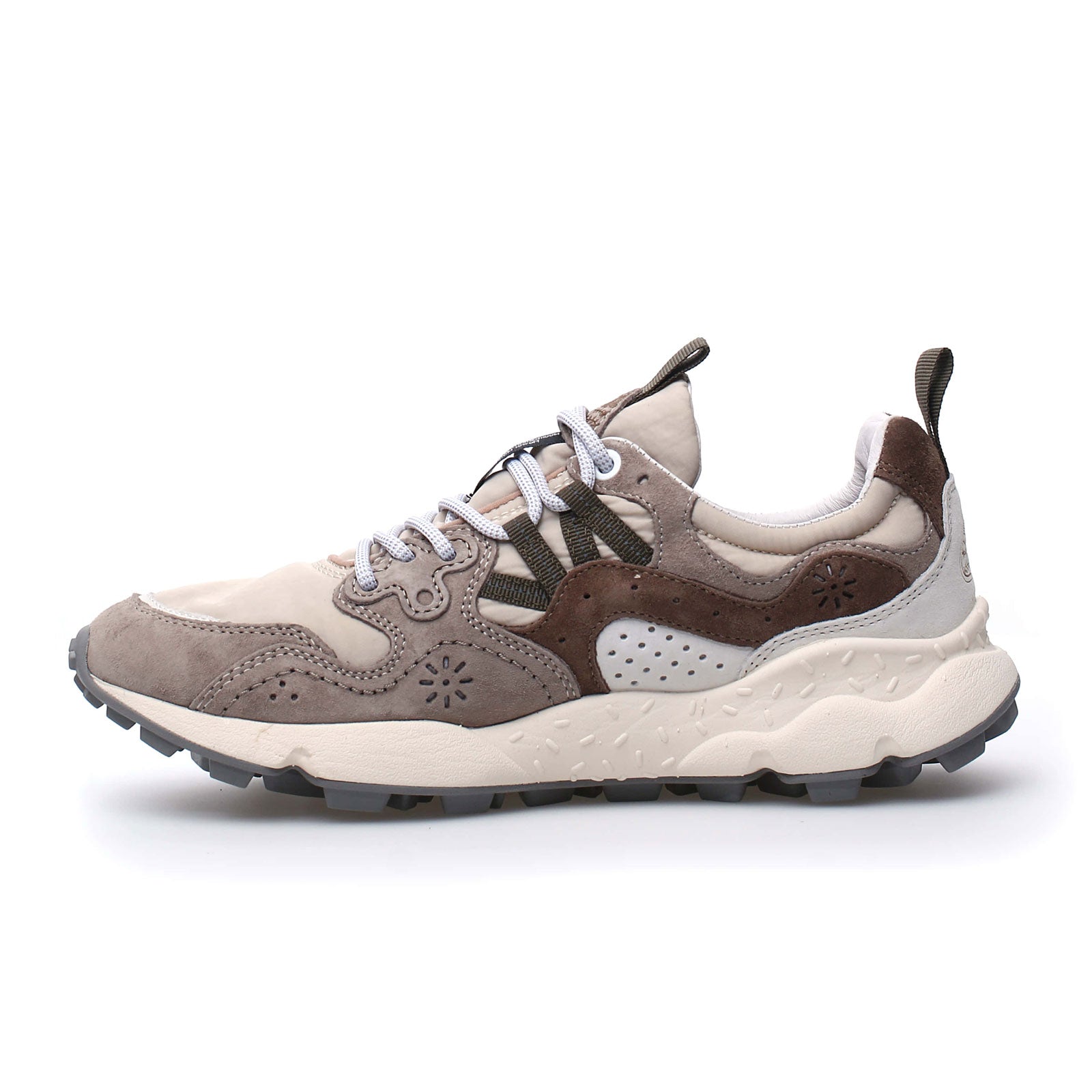 Flower Mountain Yamano 3 Unisex Sneakers - Off White/Beige | Comfortable Casual Shoes for Walking, Running & Everyday Wear