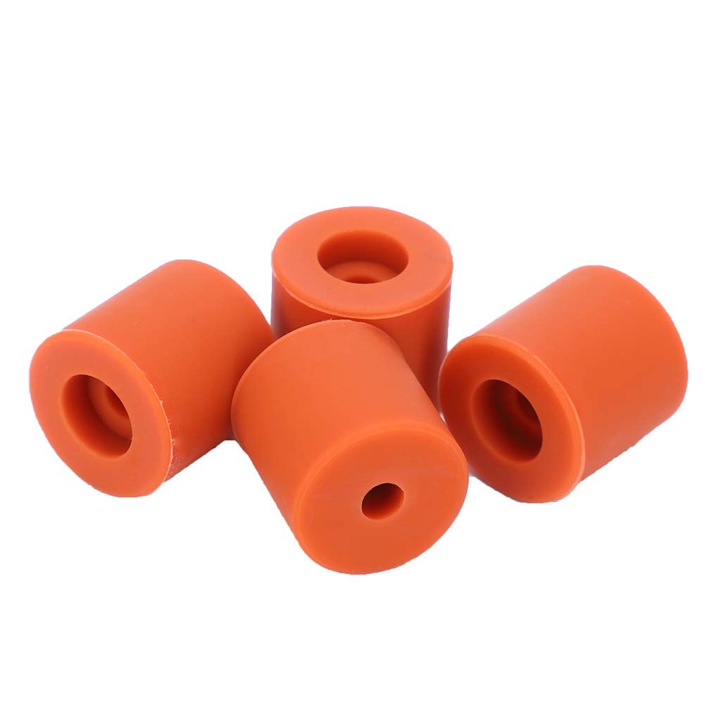 12Pcs 3D Printer Heatbed Silicone Leveling Columns - 16mm Heat-Resistant & Wear-Resistant Spring Mounts for Stable Hot Bed Leveling | Perfect for Creality Ender 3, CR-10, Anycubic & More 3D Printers | DIY Printing & Professional Workshop Use
