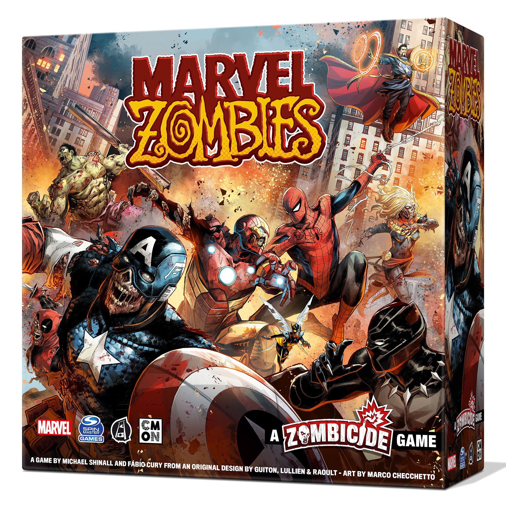 Marvel Zombies Core Box - Collectible Action Figure Set for Superhero Fans | Perfect for Display, Gifts, and Comic Conventions