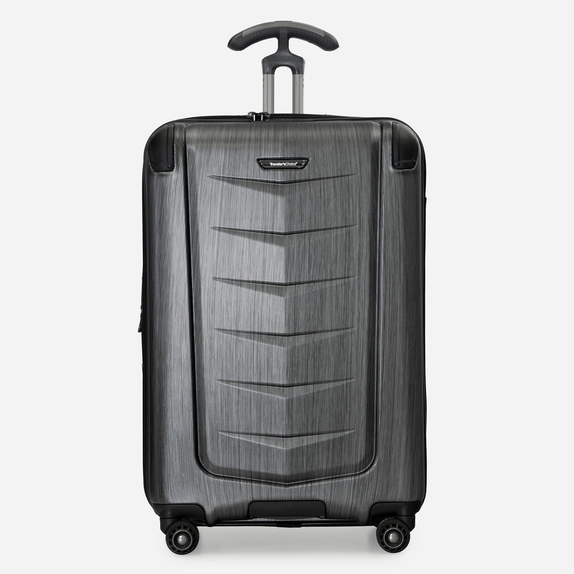 Silverwood Hardside Medium Checked Luggage - Durable Spinner Suitcase for Travel, Business Trips & Vacations | TSA Approved Carry On & Checked Baggage