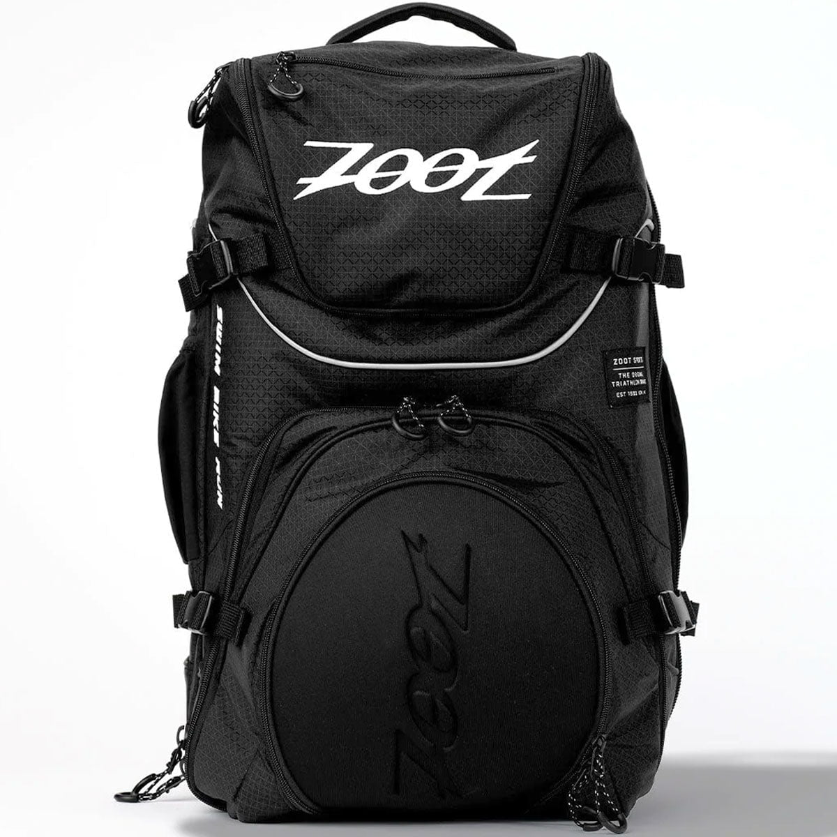 Ultra Tri Bag - Durable Waterproof Travel Backpack for Hiking, Camping & Outdoor Adventures (Black)