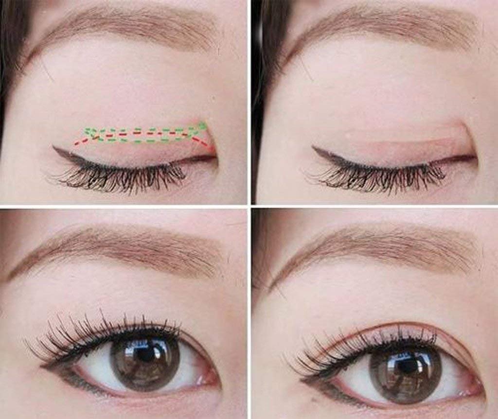 Electomania Fabric 300 Pair Double Eyelid Tape - Invisible Self-Adhesive Eyelid Stickers, Waterproof & Lightweight for Natural Eye Makeup | Perfect for Monolid, Hooded Eyes & Asian Beauty Looks