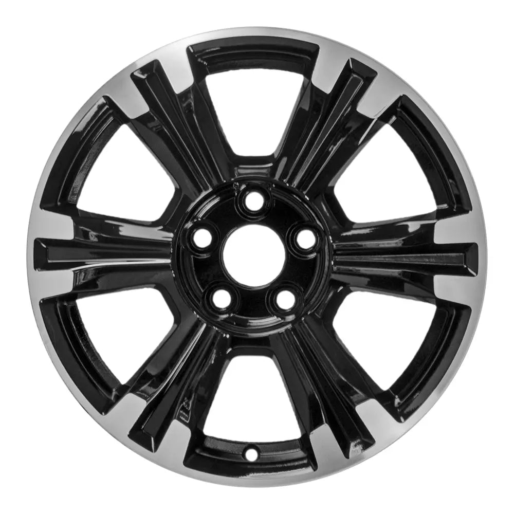 GMC Terrain 18 Inch OEM Wheels ALY05772 - Black Rims for 2016 2017 Models (Part #23446992) - Perfect for Replacement & Custom Upgrades