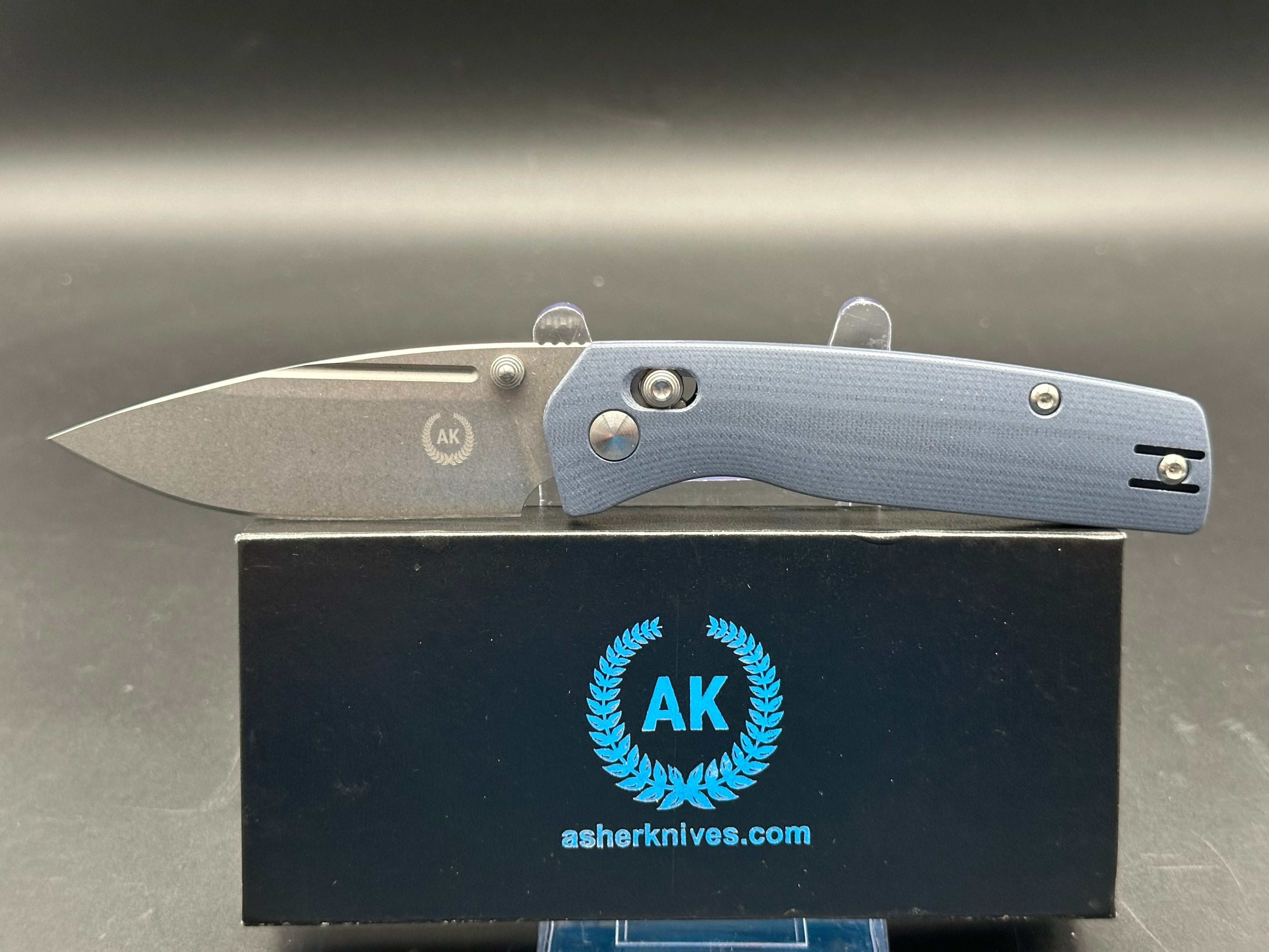 Asher Spiro Crossbar Folding Knife - 3.2