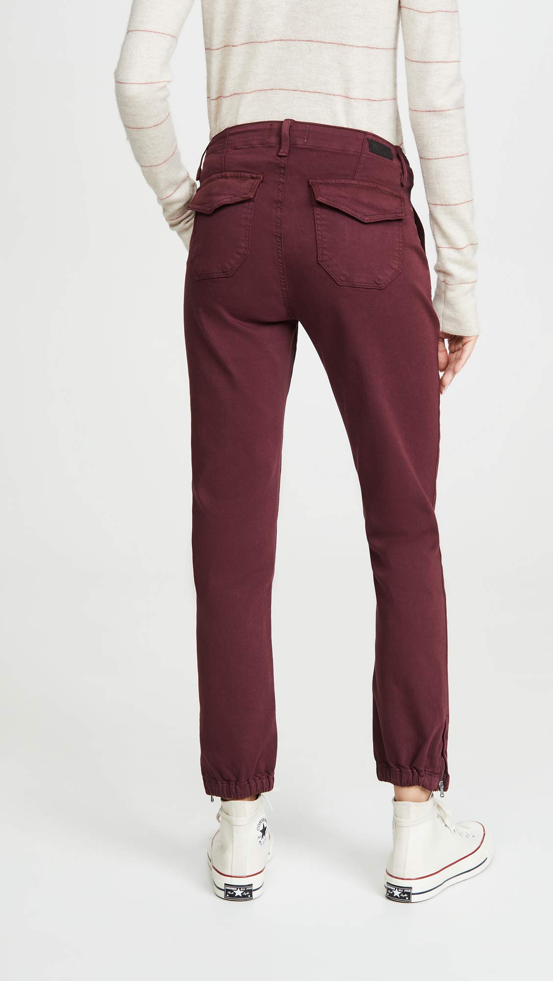PAIGE Women's Mayslie Jogger Pants - Soft High-Waisted Lounge Pants for Yoga, Running & Casual Wear