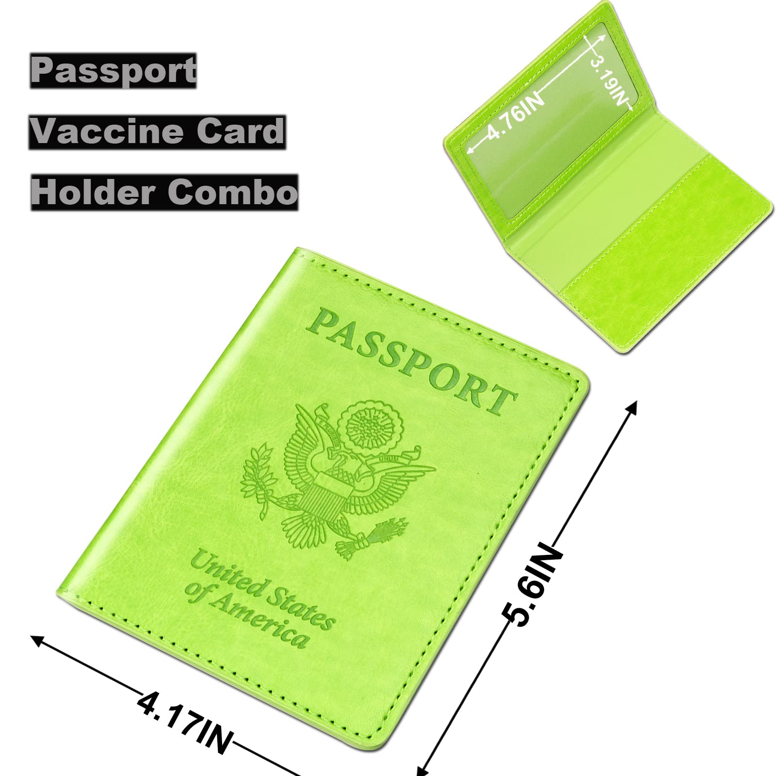 Colorful Passport Holder for Travel - Cruise Essentials for Family & Couples