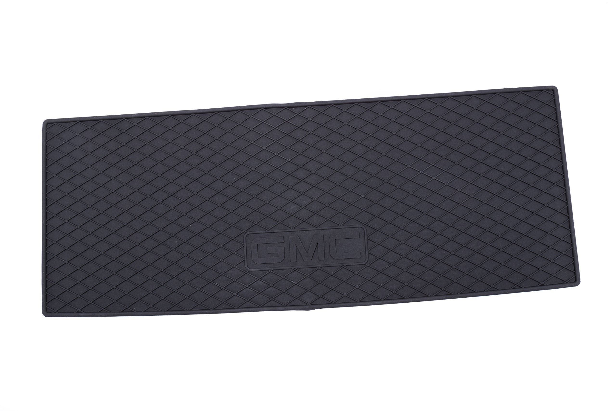 Premium All-Weather Cargo Liner Mat for GMC Trucks & SUVs - Heavy Duty Jet Black with Logo - Perfect for Off-Road, Camping & Work Vehicles