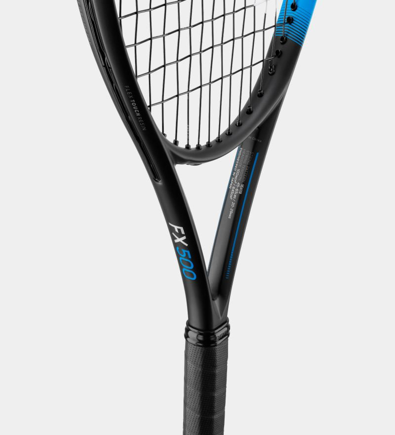 Dunlop FX500 Tennis Racket - Lightweight Carbon Fiber Racquet for Power & Control | Perfect for Competitive Play & Training