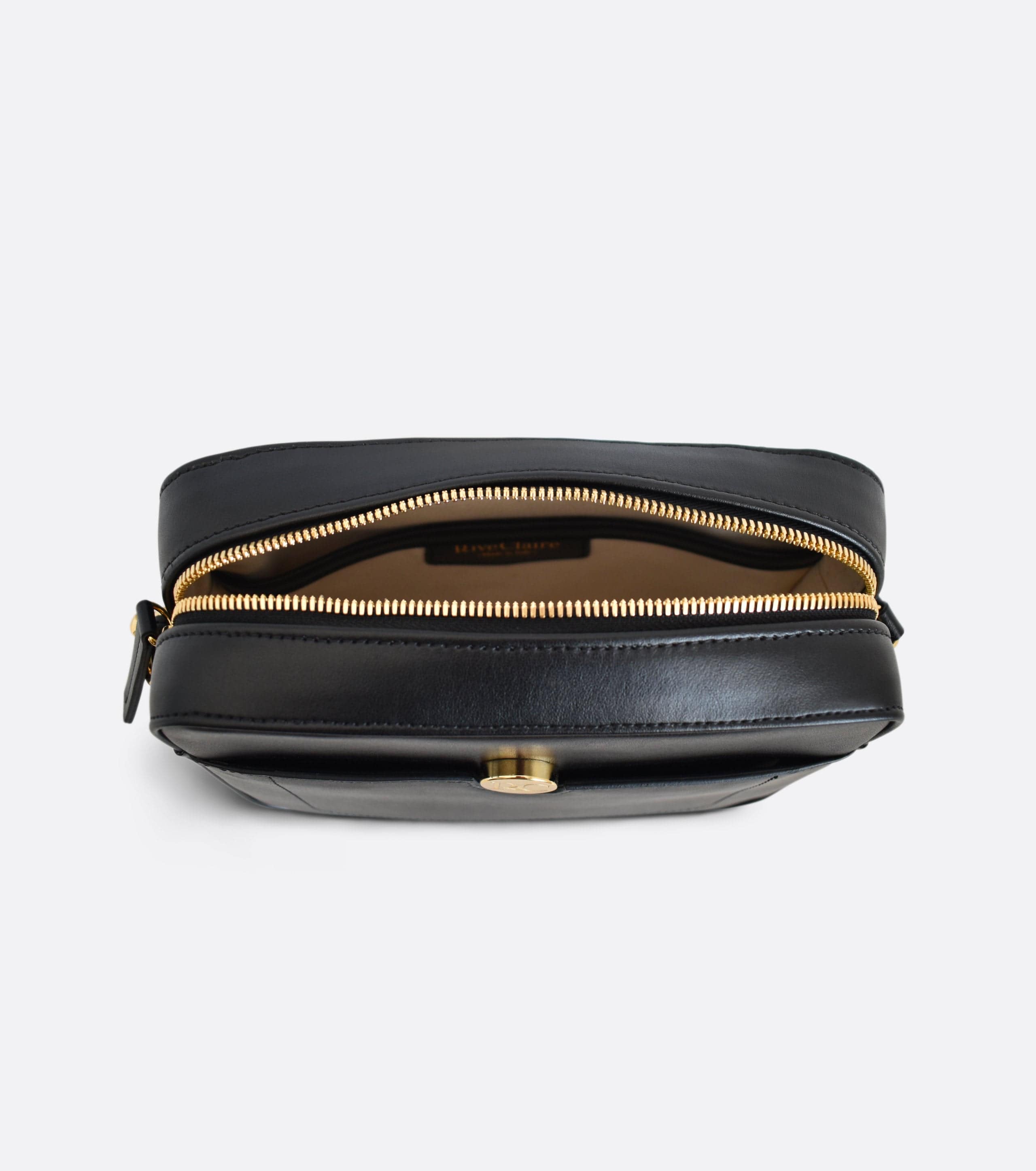 Nomad Vegan Leather Crossbody Bag for Apple Devices | Black | Stylish & Durable Everyday Carry for Work & Travel