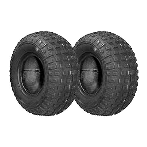 2-Pack Cheng Shin Knobby Tires 145/70-6 2-Ply for ATVs, Dirt Bikes & Off-Road Vehicles - All-Terrain Performance on Mud, Sand & Rocky Trails