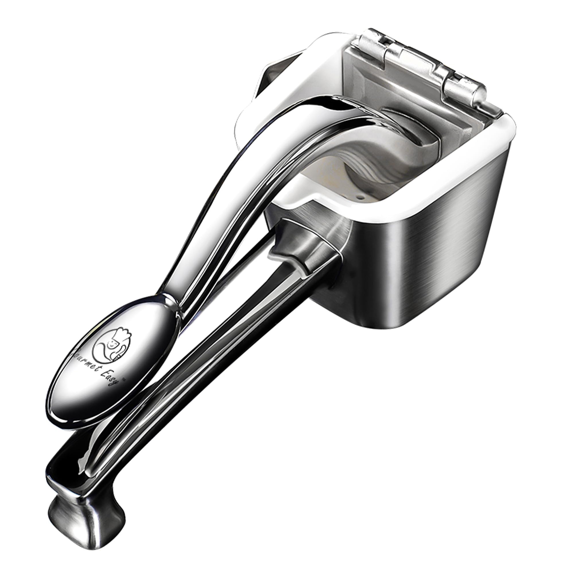 Premium 5-in-1 Stainless Steel Kitchen Tool Set - Garlic Press, Meat Tenderizer, Citrus Juicer, Vegetable Peeler with 5-Year Warranty | Perfect for Home Cooking, Meal Prep & Professional Chefs
