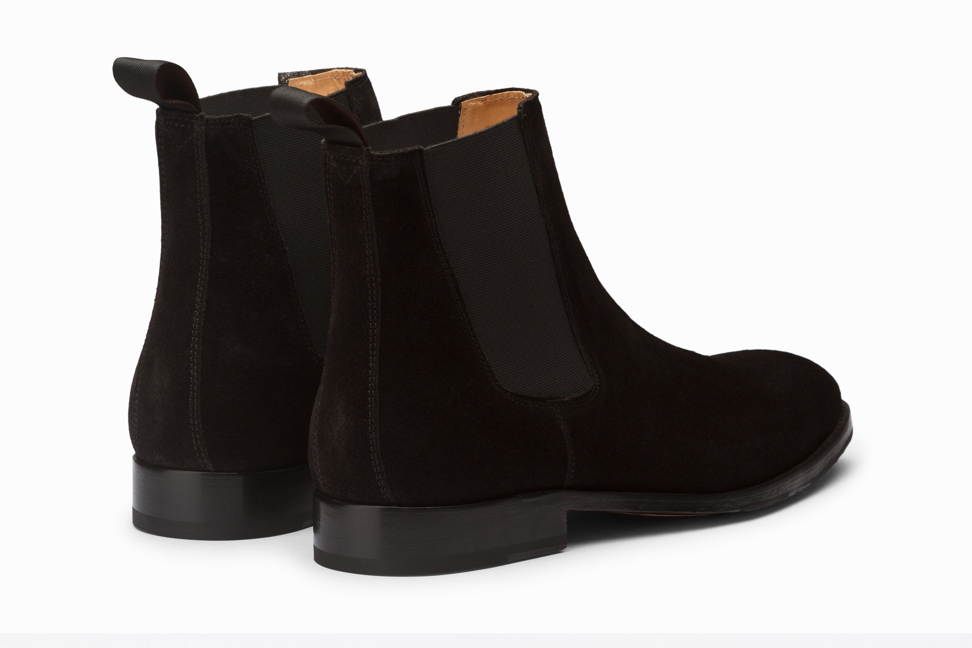 Premium Black Suede Chelsea Boots for Men & Women | Comfortable Ankle Boots | Perfect for Casual Outfits, Office Wear & Fall/Winter Fashion