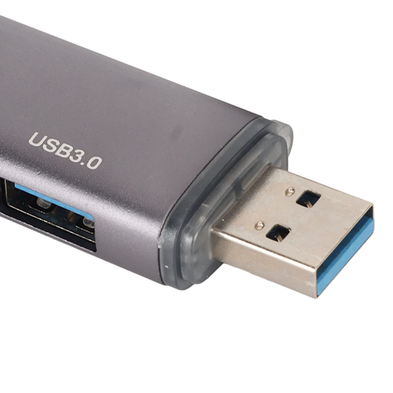 USB 3.0 Docking Station with 4 Ports & Dual Card Reader - High Speed Data Transfer Hub for PC, Laptop, Mac - Perfect for Home Office & Remote Work Setup