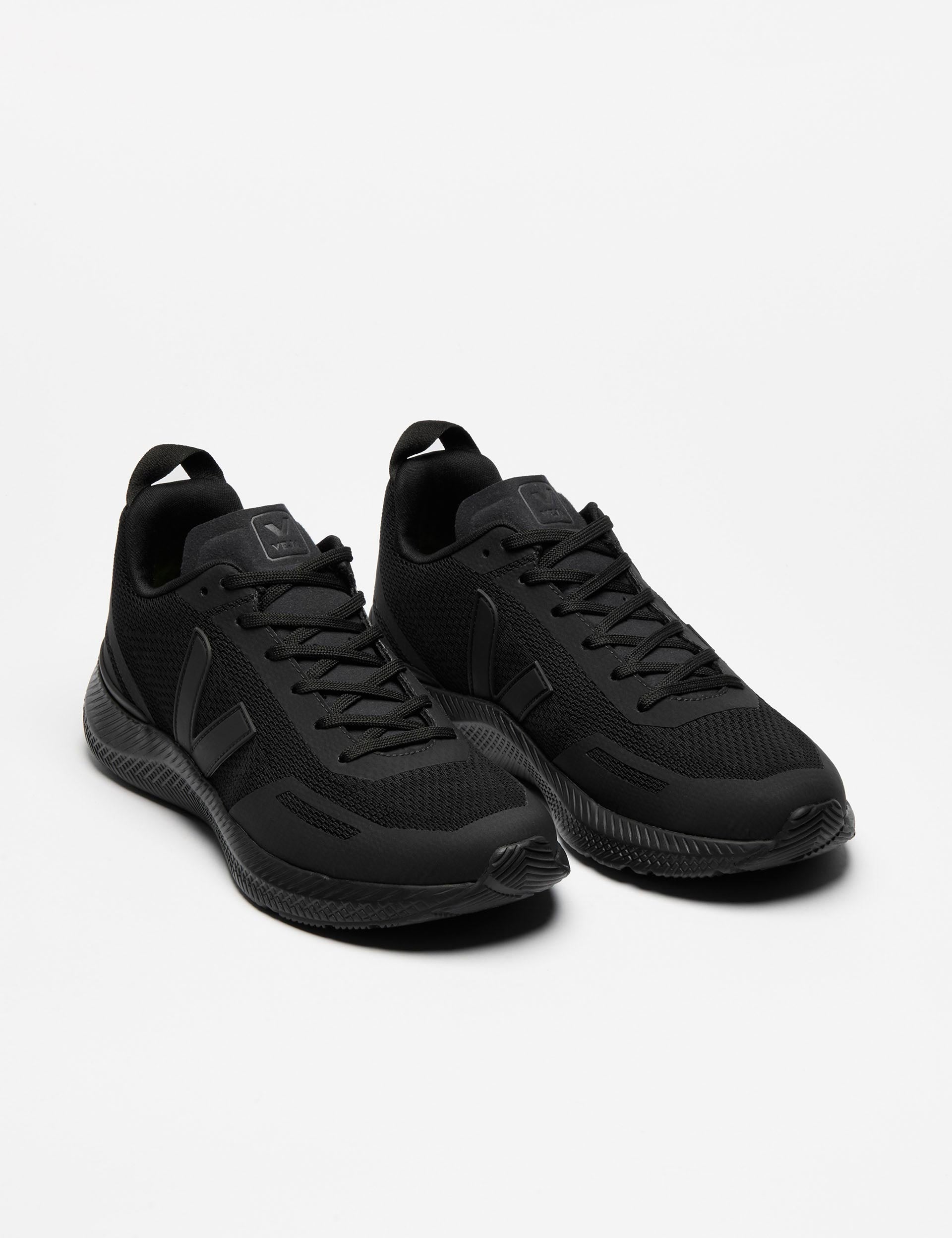 Impala Engineered Mesh Full Black Sneakers - Lightweight Breathable Running Shoes for Men & Women - Perfect for Gym, Workout, and Casual Wear