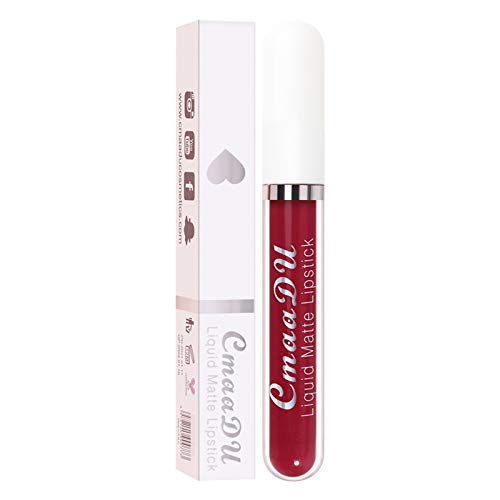 HXS Matte Liquid Lipstick Set - Velvet, Waterproof & Long Lasting Lip Gloss - Smooth Soft Nude Lipstick for Women - Perfect for Daily Wear, Parties & Special Occasions