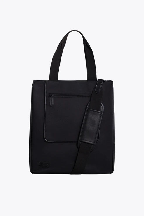 Premium Black North To South Tote Bag for Women - Stylish & Spacious Handbag for Work, Travel & Everyday Use