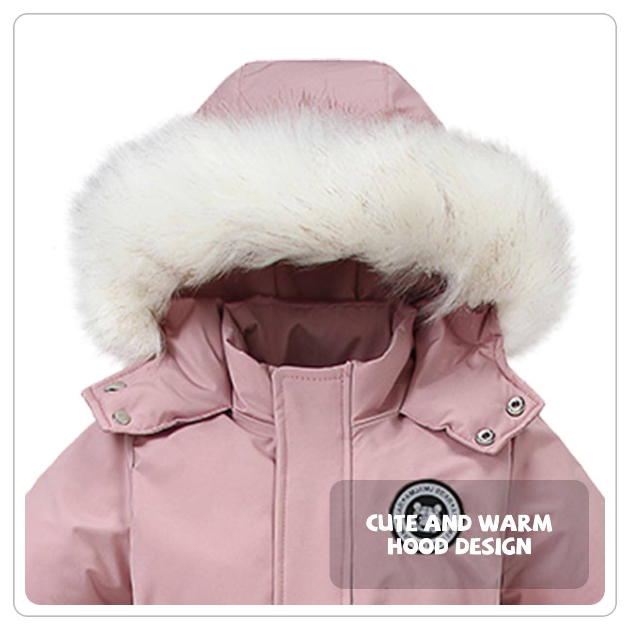 Warm Baby Snowsuit for Toddlers - Winter Jacket & Coat for Boys & Girls - Waterproof Snow Suit Outfit for Kids - Perfect for Snow Play, Sledding & Outdoor Winter Activities