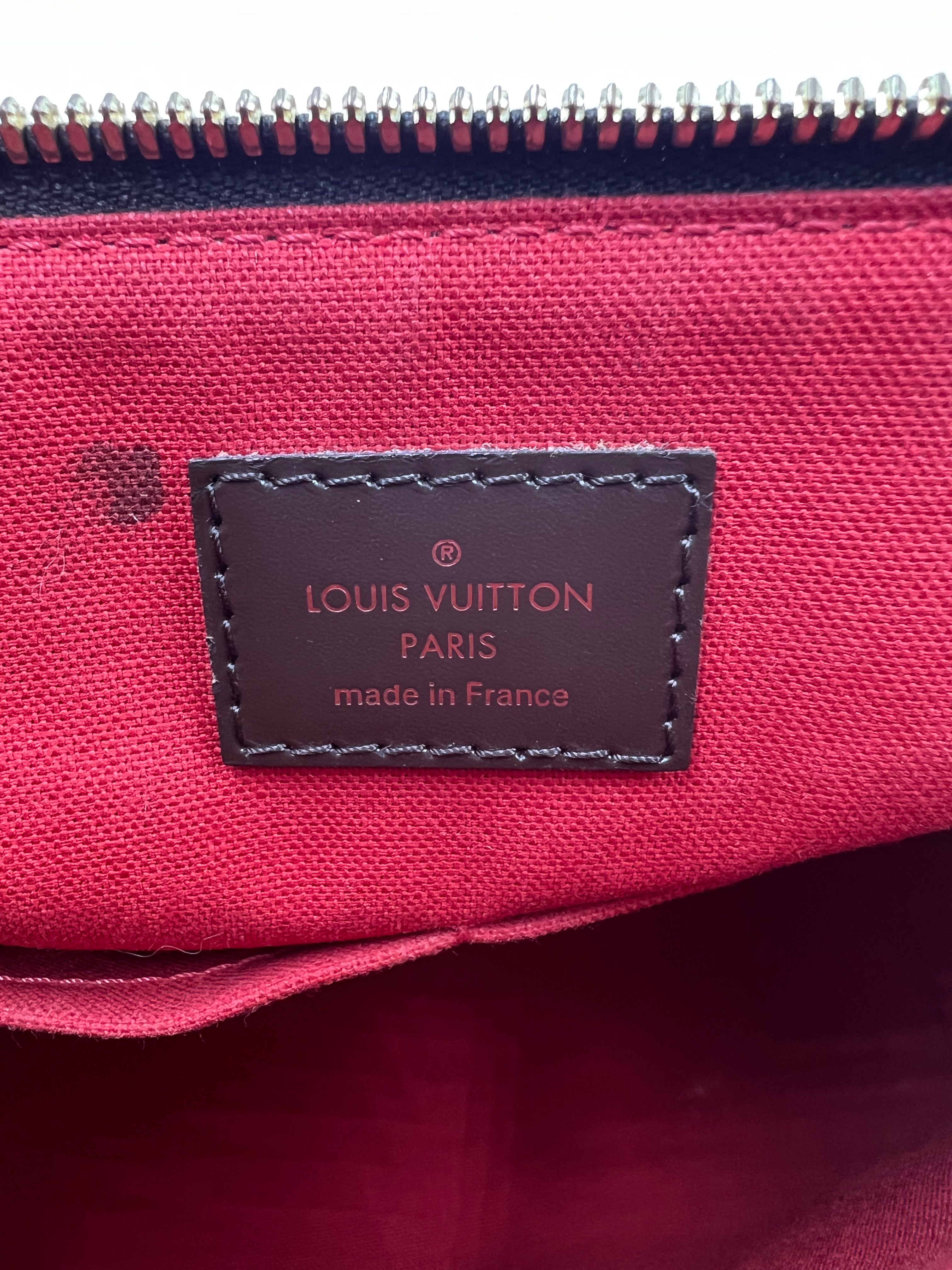 Authentic Louis Vuitton Damier Ebene Westminster PM Crossbody Bag - Luxury Leather Handbag for Women, Perfect for Work, Travel & Evening Events