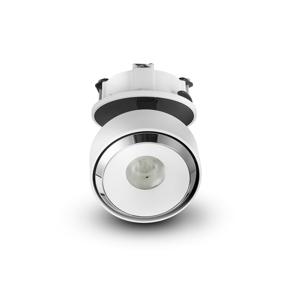 VONN Orbit VMDL000701A020WH White LED Ceiling Track Light - Modern Lighting for Living Room, Kitchen & Retail Spaces