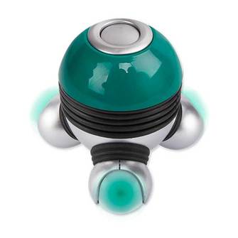 RELAXUS LED Light Up Handheld Massager - Portable Muscle Pain Relief Device for Back, Neck & Shoulders - Perfect for Home, Office & Travel Use