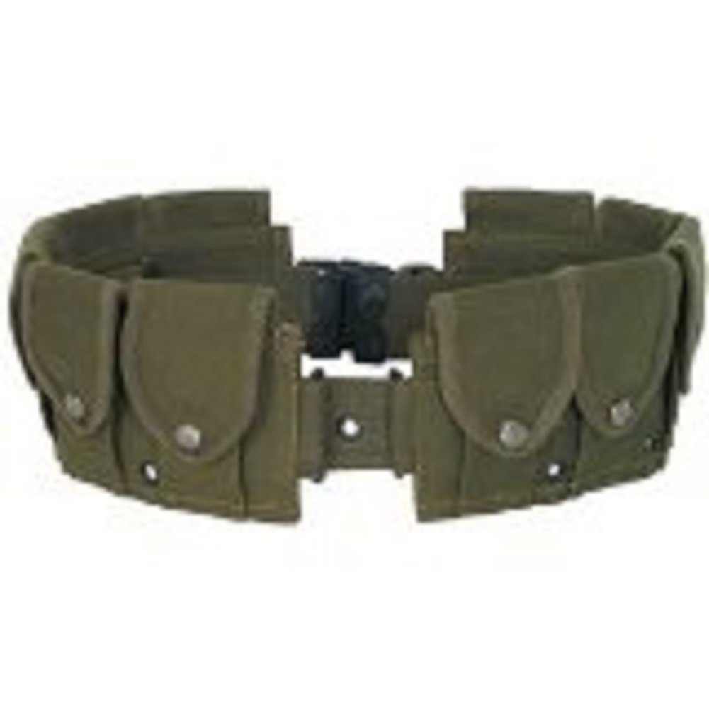 Fox Outdoor Products Military Belt - Tactical Nylon Webbing Belt for Men & Women - Adjustable, Durable, Heavy Duty - Perfect for Hiking, Camping, Hunting & Outdoor Adventures