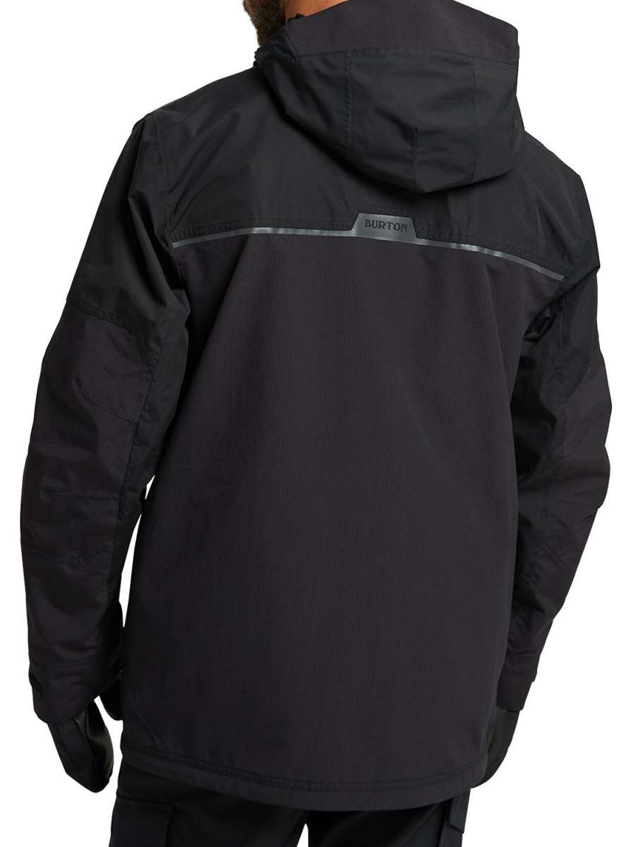 Burton Frostner 2L Waterproof Jacket for Men & Women 2024 - Lightweight Winter Snowboarding Coat for Skiing, Hiking & Outdoor Adventures