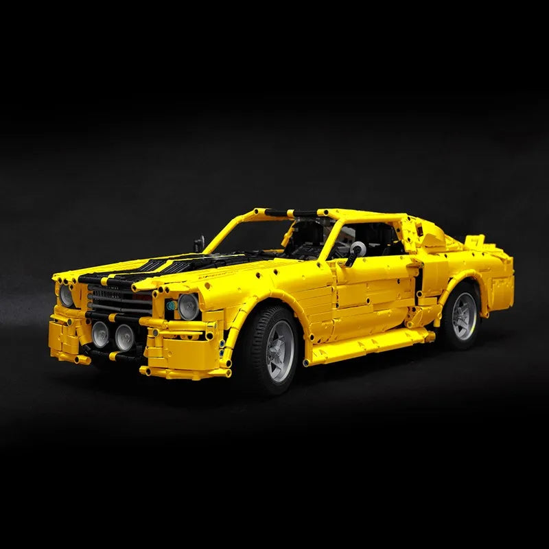 3541PCS MOC 14616 1967 Eleanor Mustang Super Racing Car Building Blocks Set - Perfect for Collectors, DIY Enthusiasts & Gift Giving | Display Model, Home Decor, Racing Car Lovers