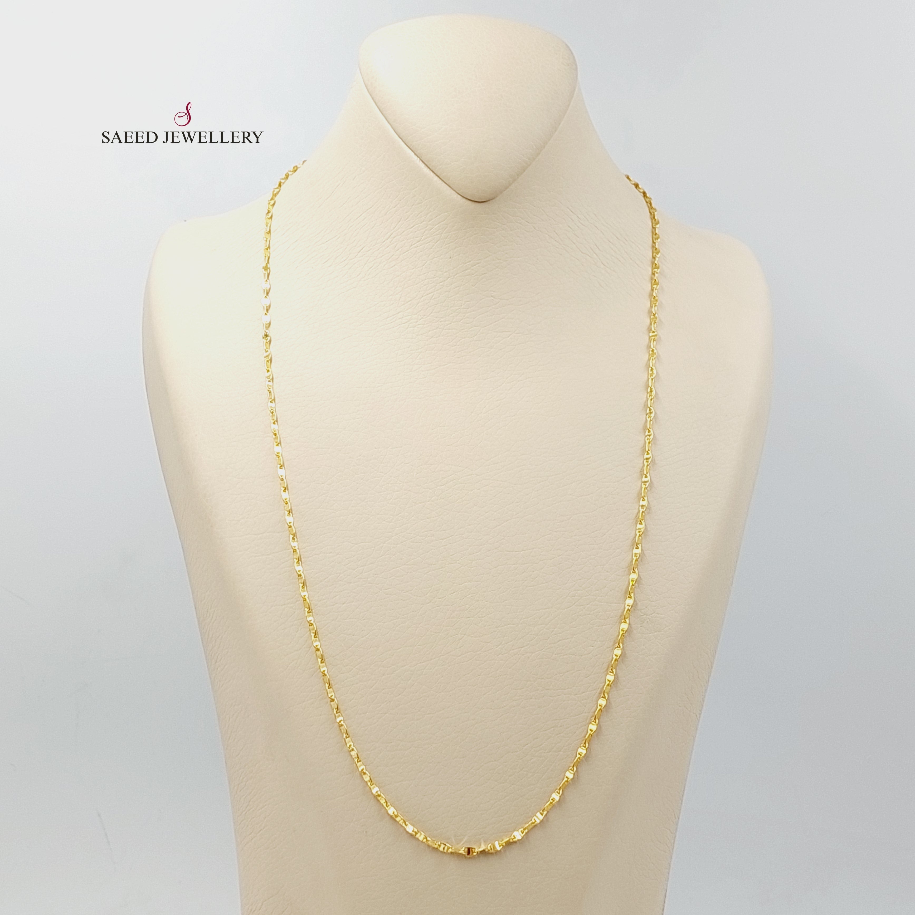 2.5mm Blades Chain 60cm (23.6 Inches) - Durable Stainless Steel Necklace for Men & Women | Perfect for Gothic, Punk, and Rock Fashion Accessories