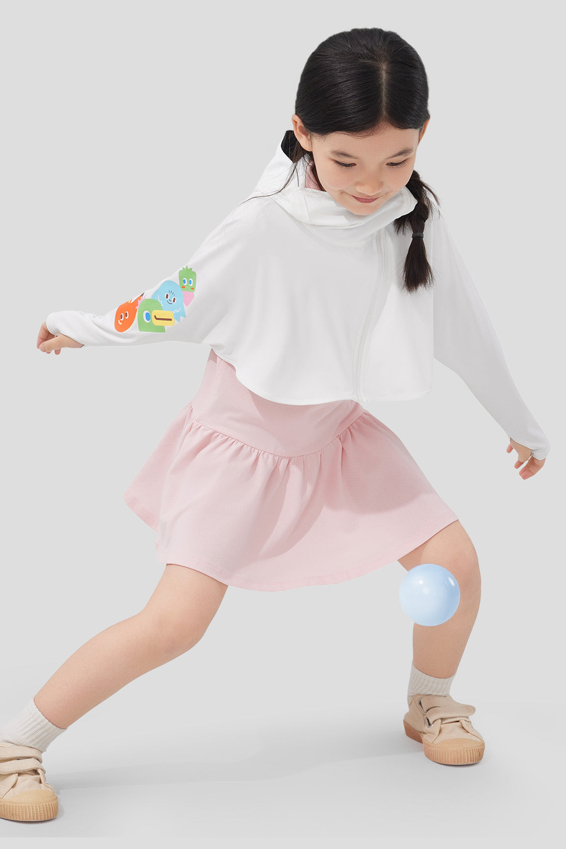 Icecape UPF50+ Kids Sun Protection Jacket - Lightweight UV Blocking Water-Resistant Jacket for Outdoor Activities, Beach, Hiking & Playtime