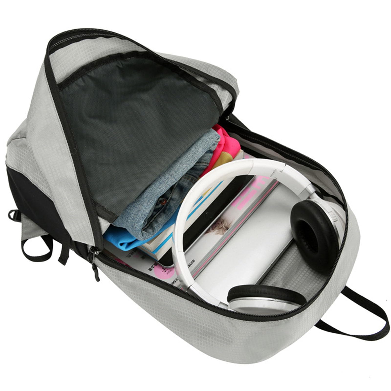 Foldable Lightweight Travel Backpack - Packable Hiking Daypack for Women & Men - Water-Resistant Mini Camping Backpack for Beach, Gym, Outdoor Sports, Running & Travel Essentials - Perfect for Weekend Getaways, Commuting & Adventure Trips