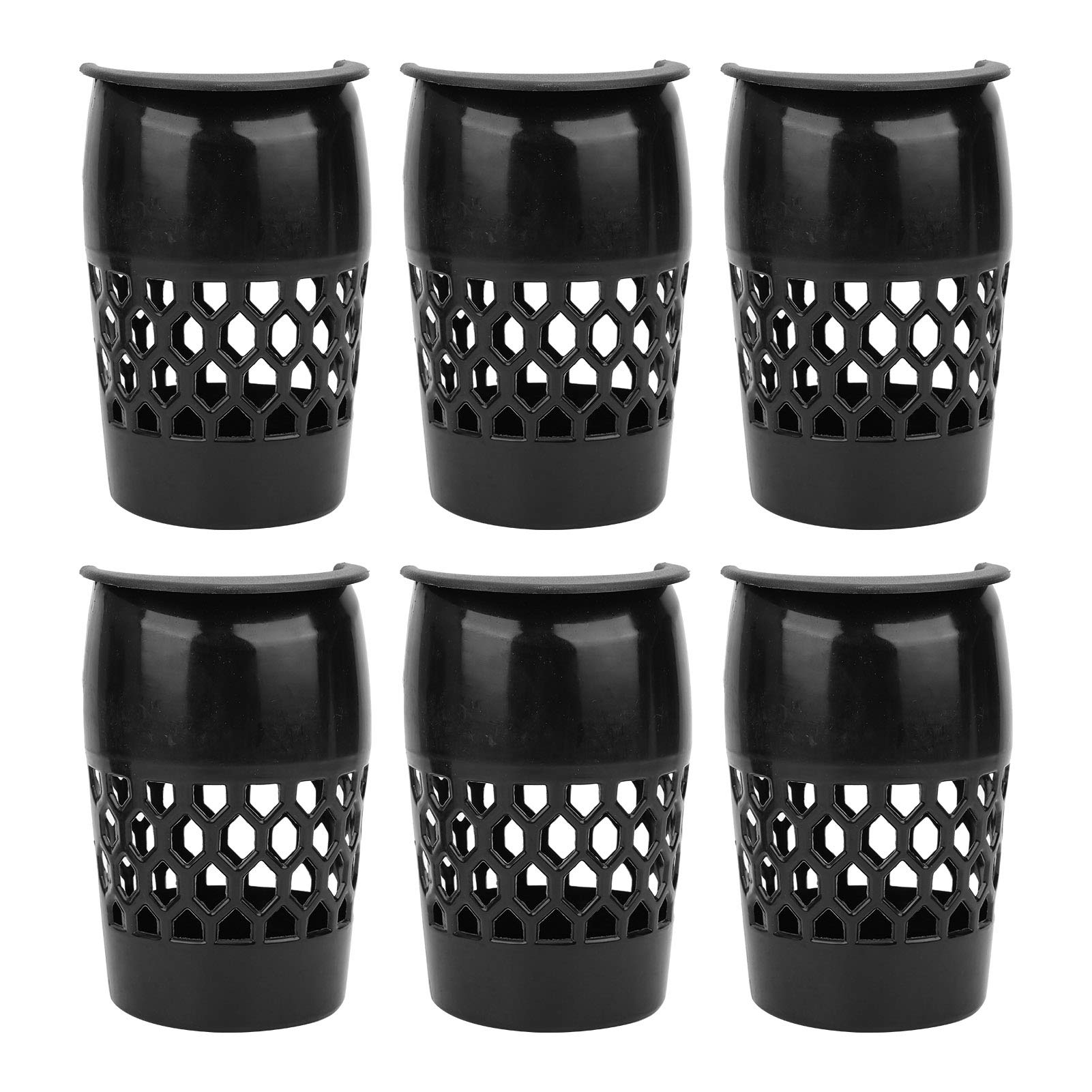 6Pcs Billiard Pockets - Plastic Pool Table Drop Nets & Ball Baskets Replacement Accessories for 8ft/9ft Billiards Tables | Durable & Easy Installation | Perfect for Home Game Rooms, Bars & Pool Halls