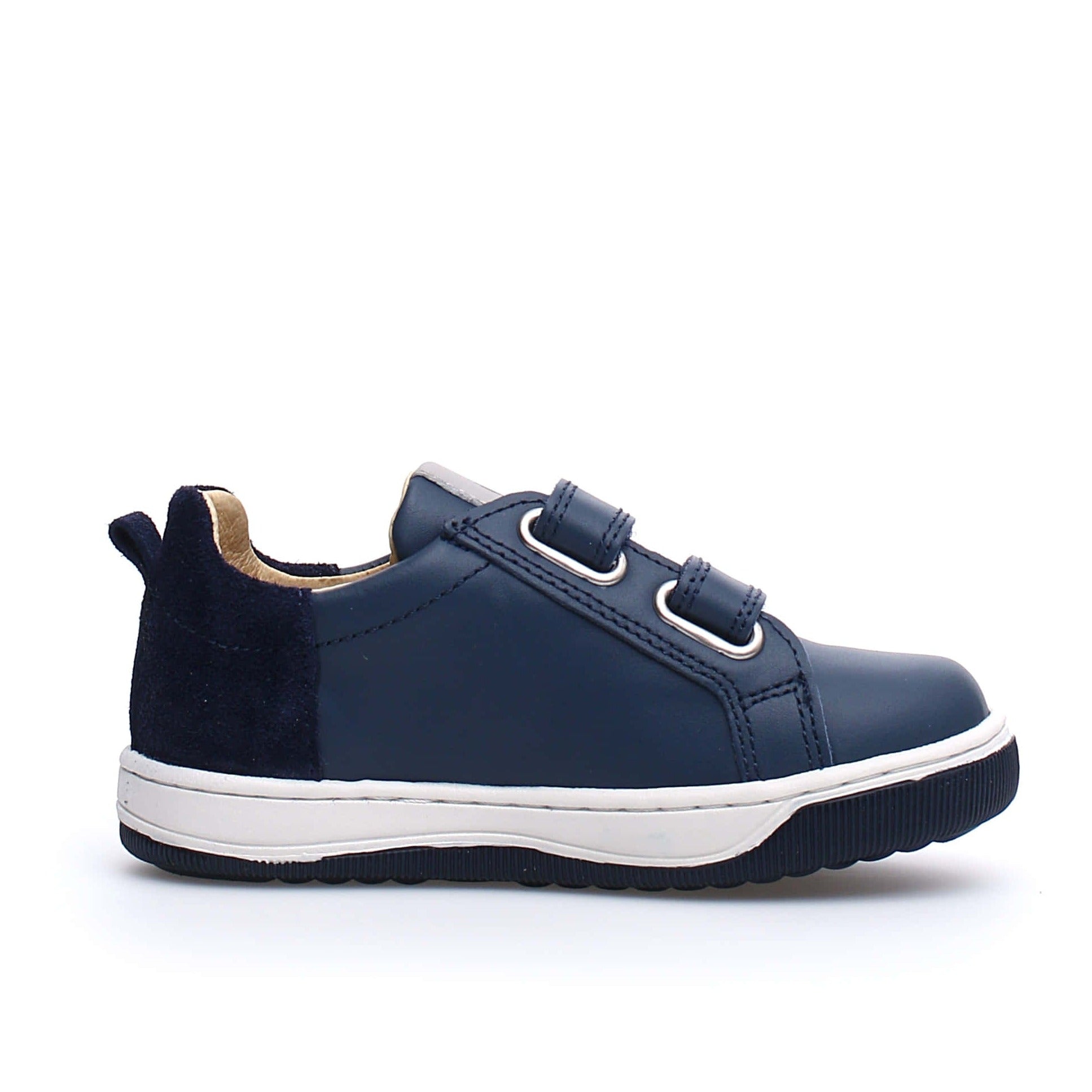 Naturino Boys Caleb Sneakers - Comfortable Navy Blue Kids Shoes for School, Play & Everyday Wear