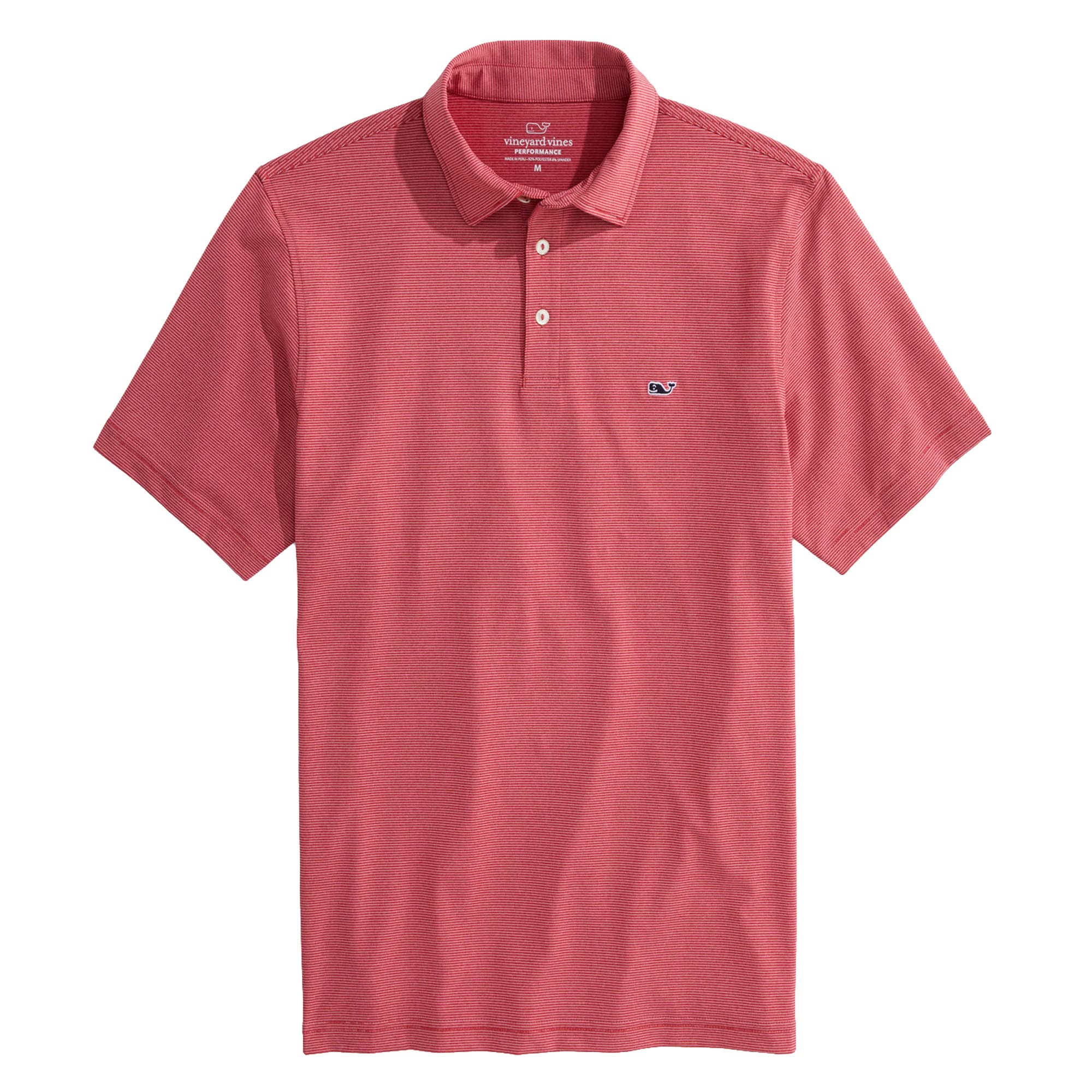 Vineyard Vines Men's St. Jean Short Sleeve Stripe Sankaty Polo Shirt - Classic Striped Casual Golf & Summer Wear for Men