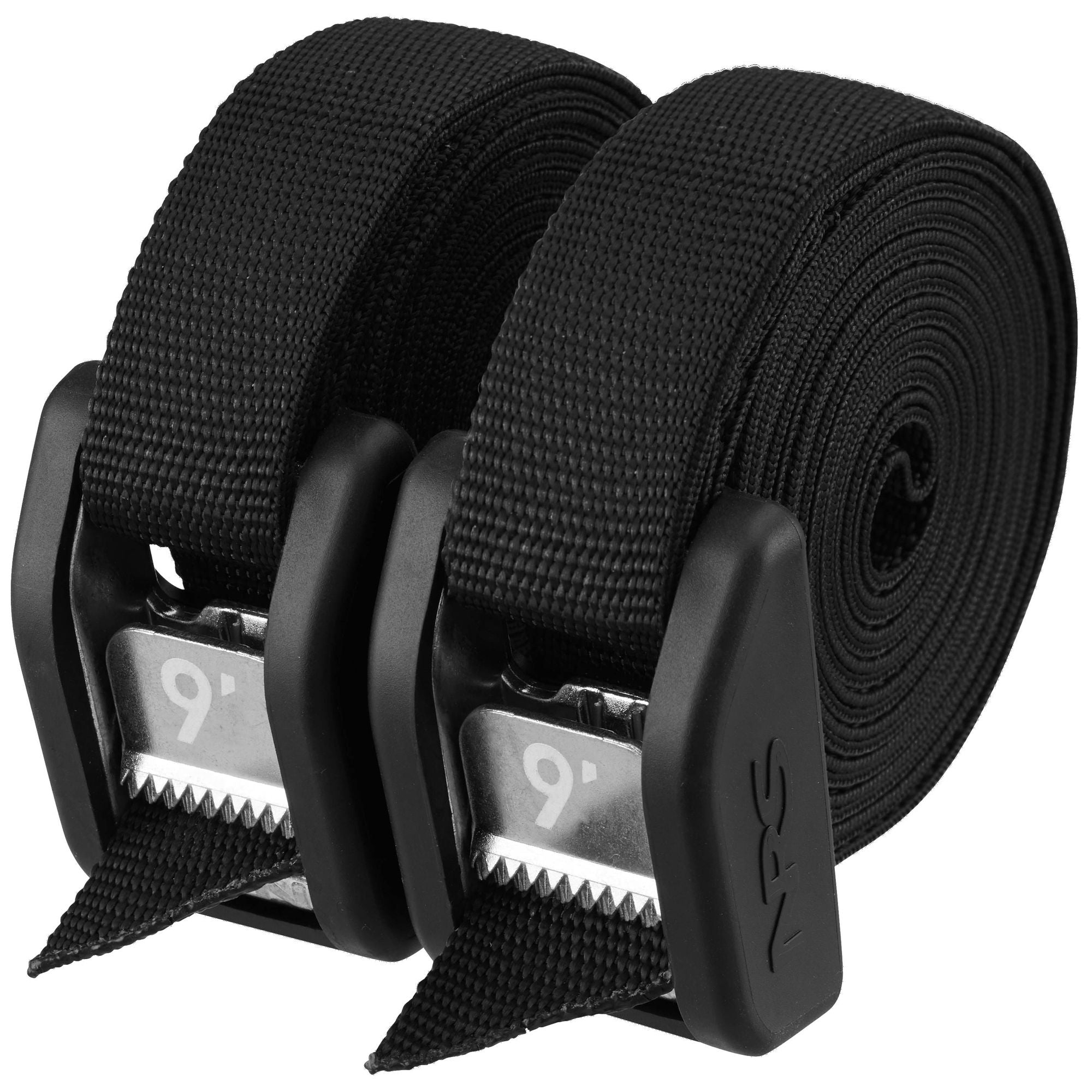 NRS 1 HD Heavy-Duty Buckle Bumper Load Straps (Pair) - Secure Cargo for Boats, Trailers & Trucks - Durable Tie-Down Straps for Outdoor Adventures