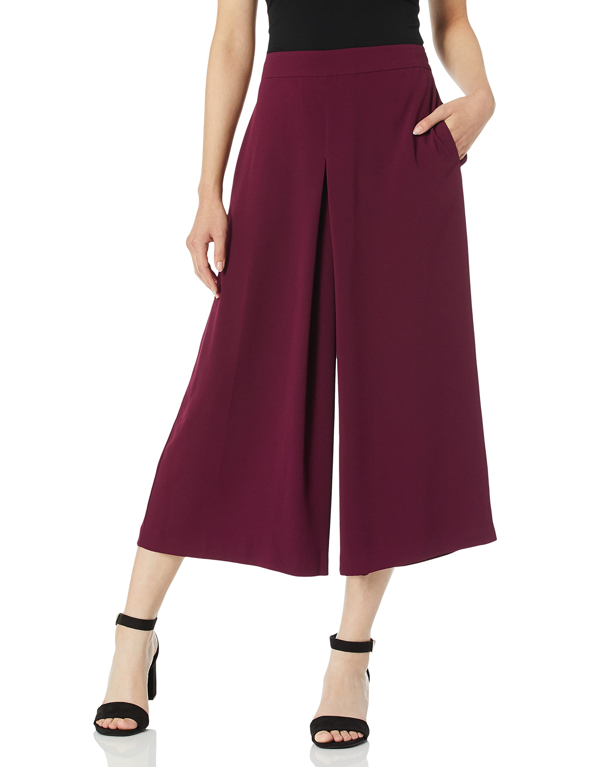 Trina Turk Women's Vivir Culotte Leg Pant - Stylish High-Waisted Wide Leg Pants for Work, Travel & Casual Wear